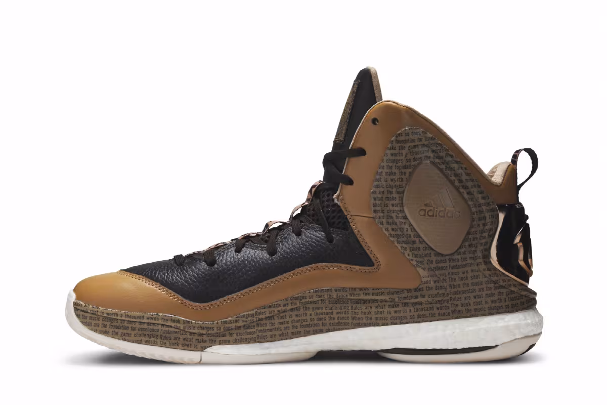 Adidas D Rose 5 Boost BHM, view 4