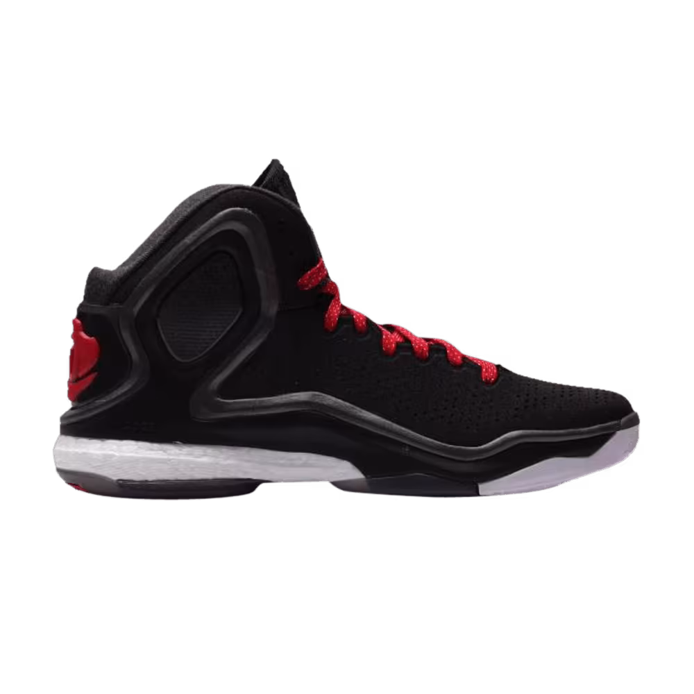 Adidas D Rose 5 Boost Black Scarlet