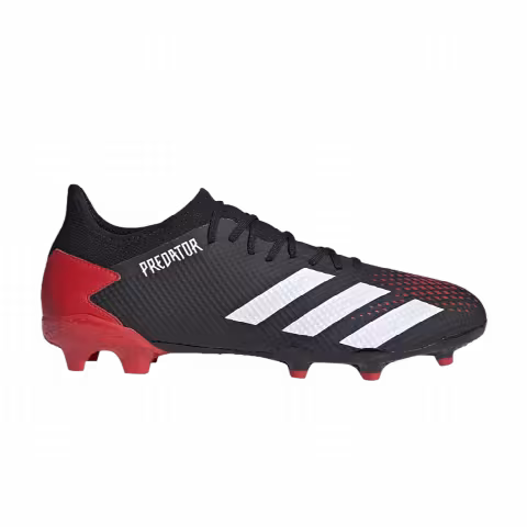 Adidas Predator 20.3 FG 'Black Active Red'