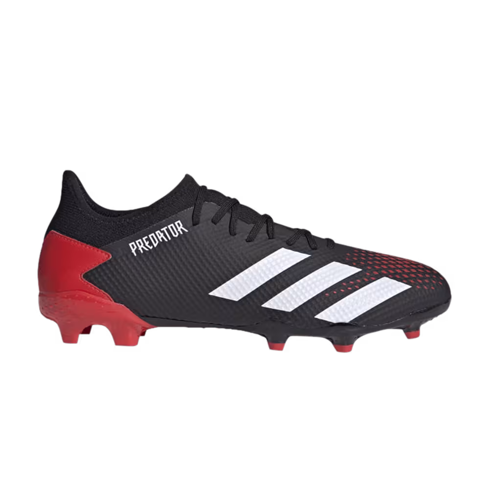 Adidas Predator 20.3 FG Black Active Red
