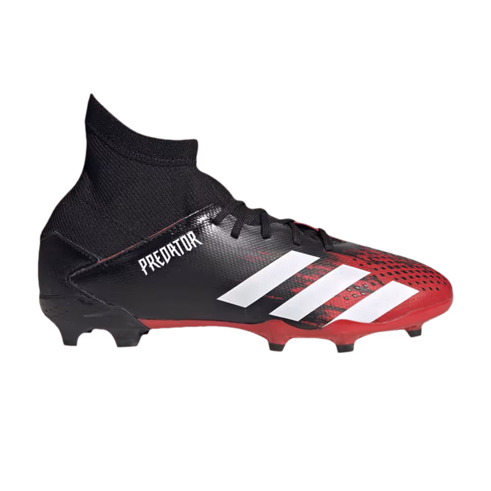 Adidas Predator 20.3 FG J Black Active Red