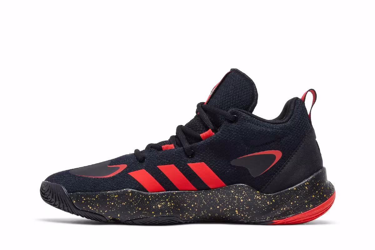 adidas Pro N3XT 2021 Black Vivid Red, view 4