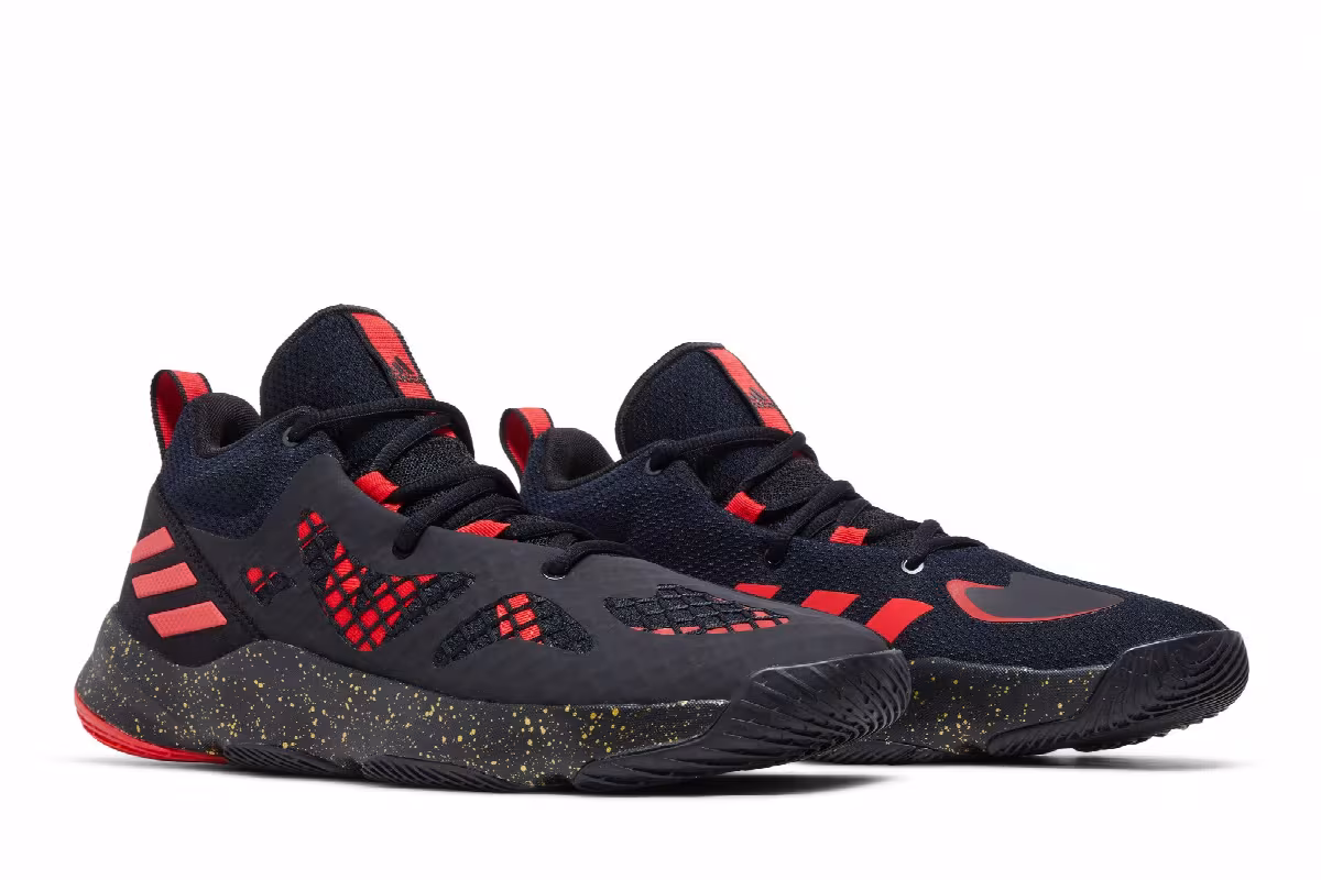 adidas Pro N3XT 2021 Black Vivid Red, view 9
