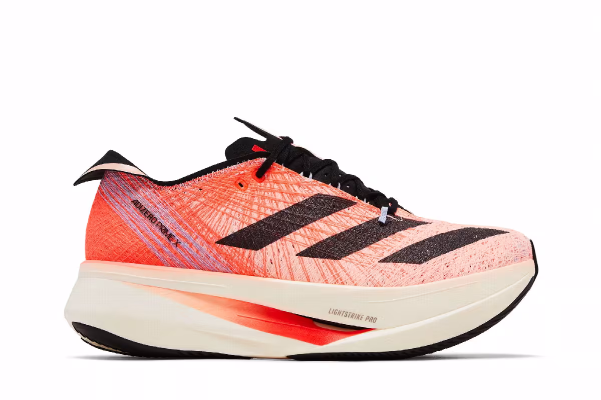 adidas Adizero Prime X Strung Solar Red, view 2