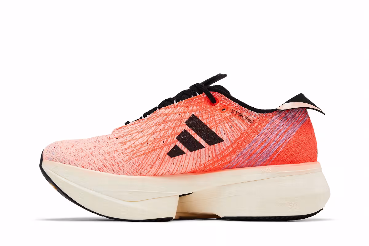 adidas Adizero Prime X Strung Solar Red, view 4