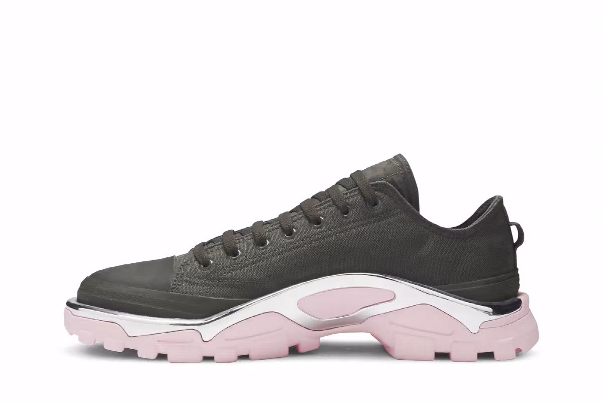Raf Simons x adidas Detroit Runner Olive, view 4