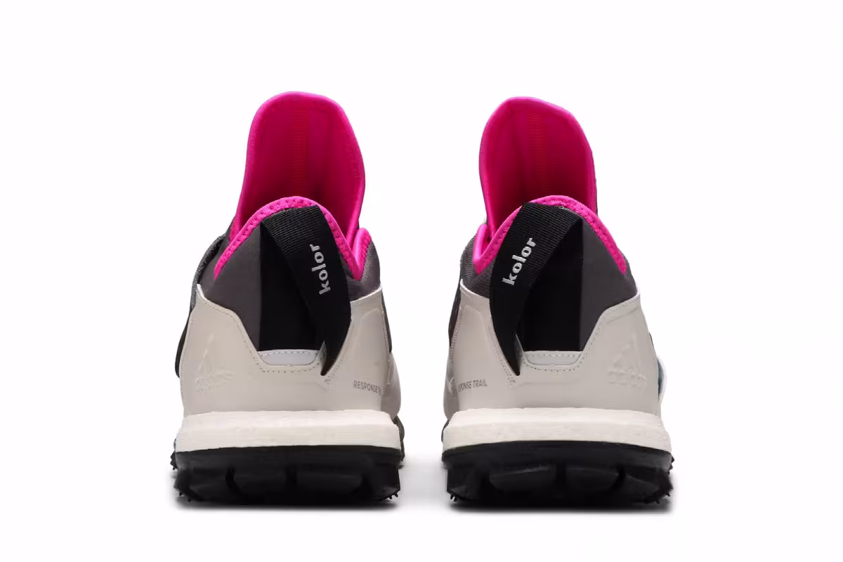 Kolor x adidas Response TR White Grey Violet, view 7
