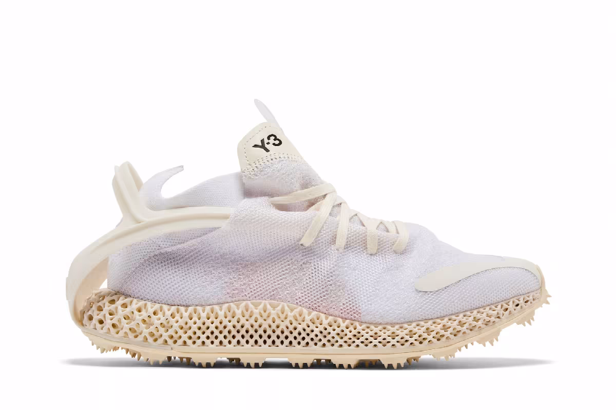 adidas Y-3 Runner 4D Halo White, view 2
