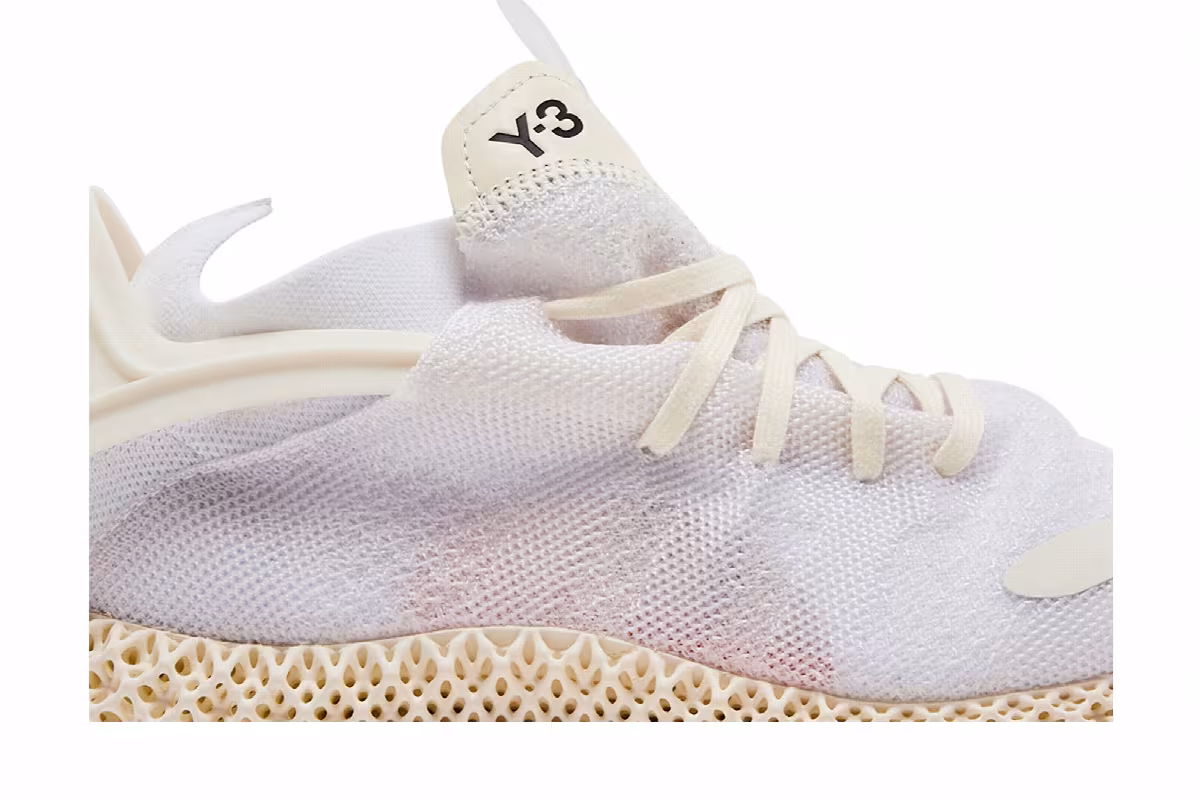 adidas Y-3 Runner 4D Halo White, view 3