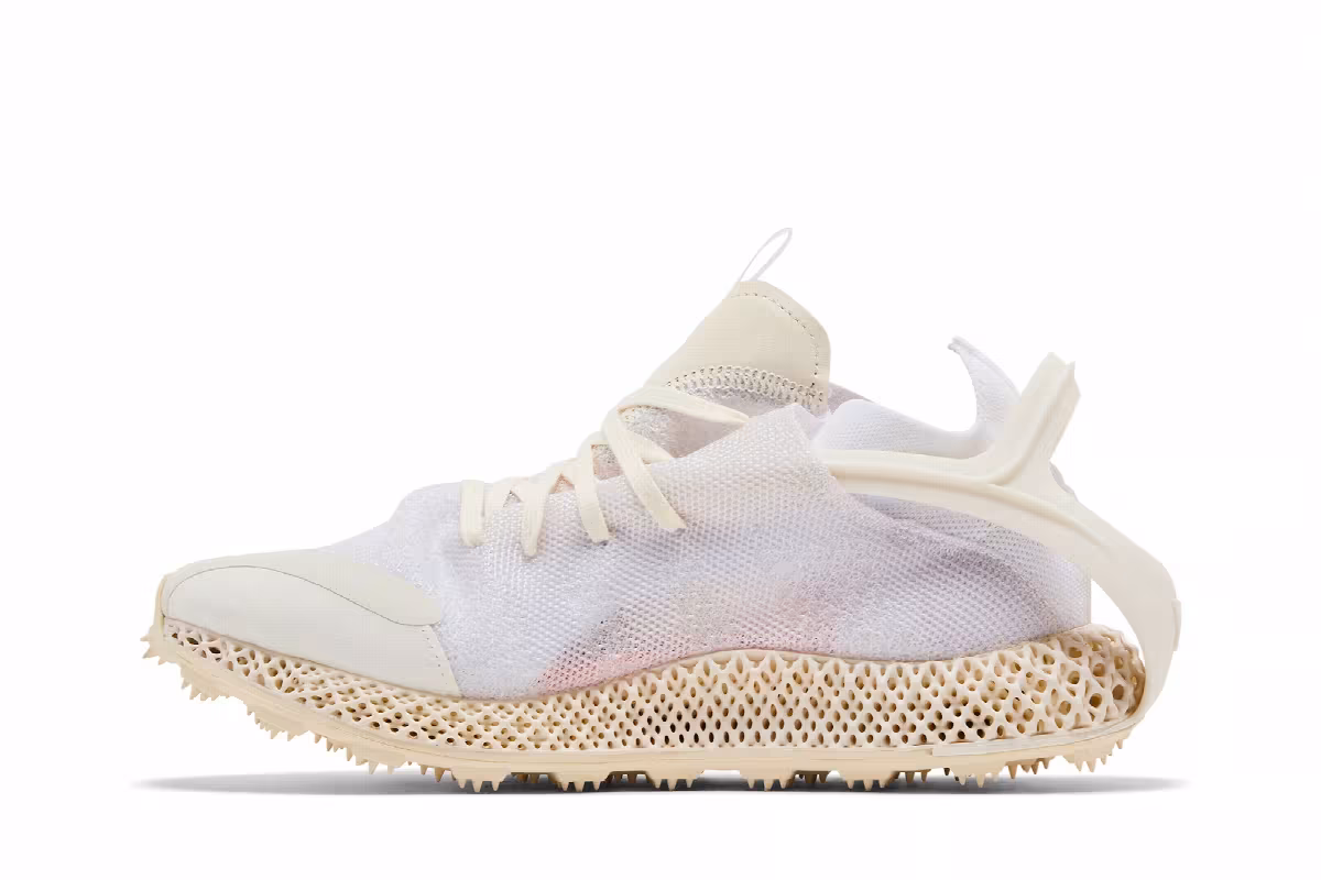 adidas Y-3 Runner 4D Halo White, view 4