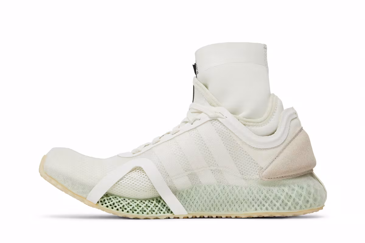 adidas Y-3 Runner 4D IOW Mid Core White, view 4