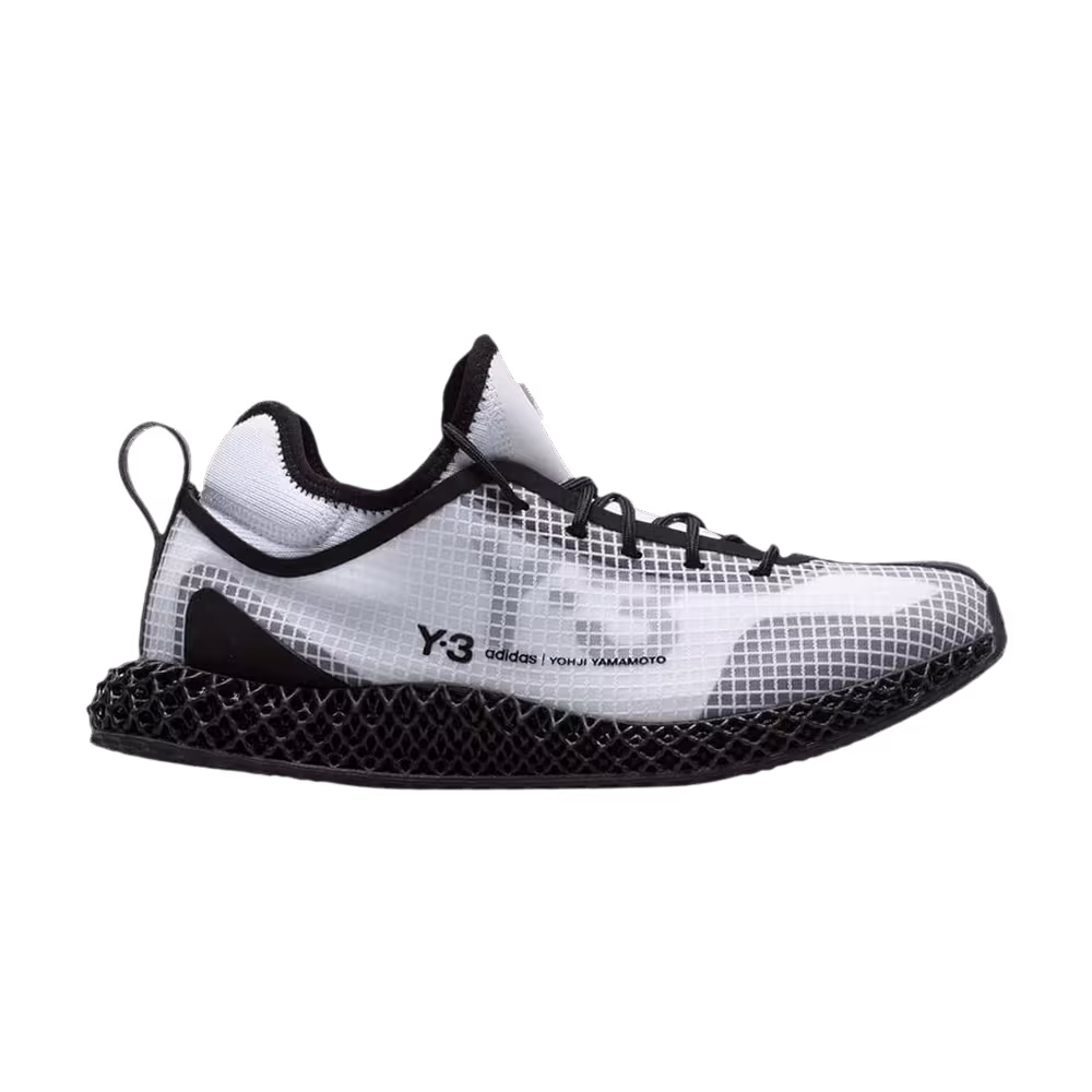 Adidas Y-3 Runner 4D IO White Black
