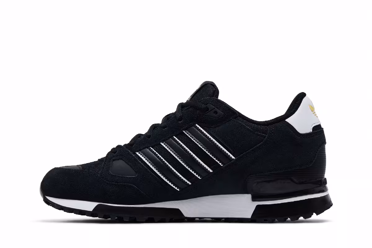 adidas ZX 750 Black White, view 4