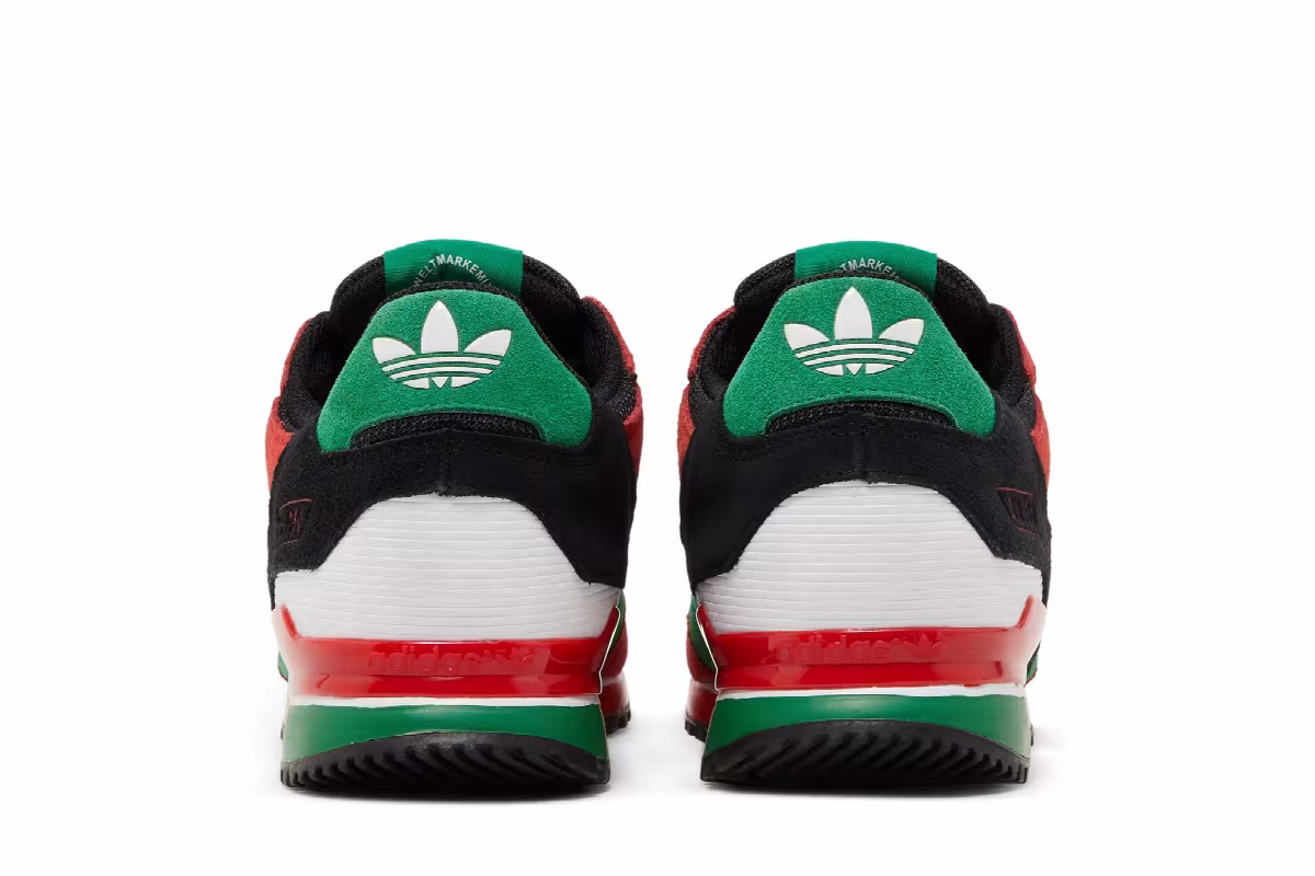 adidas ZX 750 Red Green, view 7