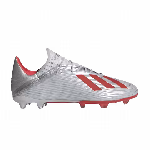 Adidas X 19.2 FG 'Silver Metallic Hi-Res Red'