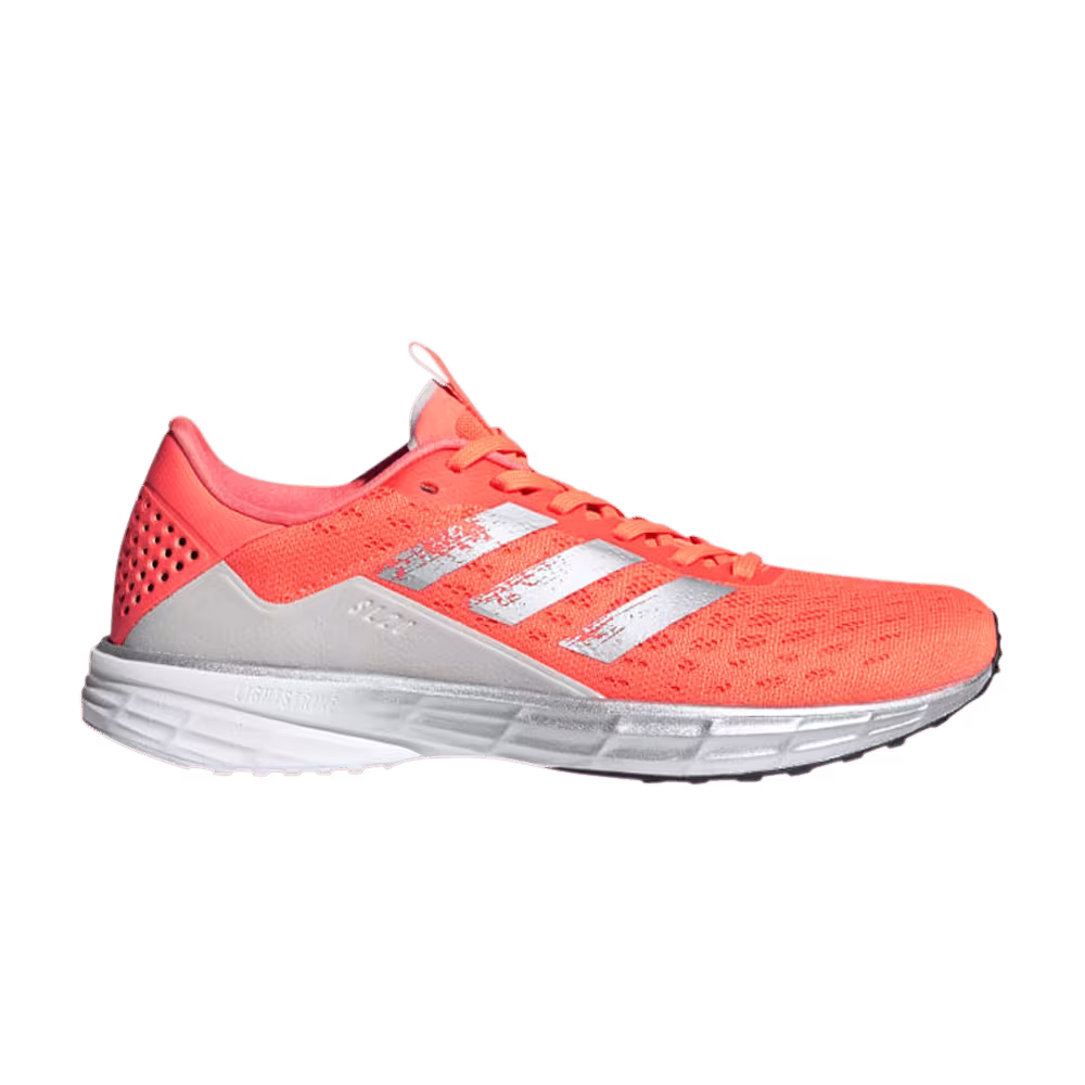 Adidas SL20 Gradient Silver - Signal Coral