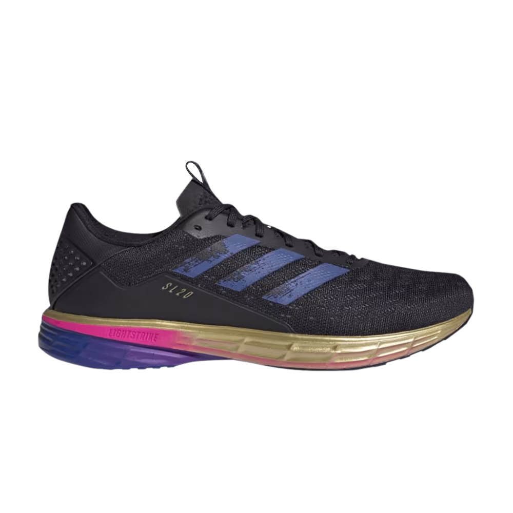 Adidas SL20 Black Royal Blue Gold