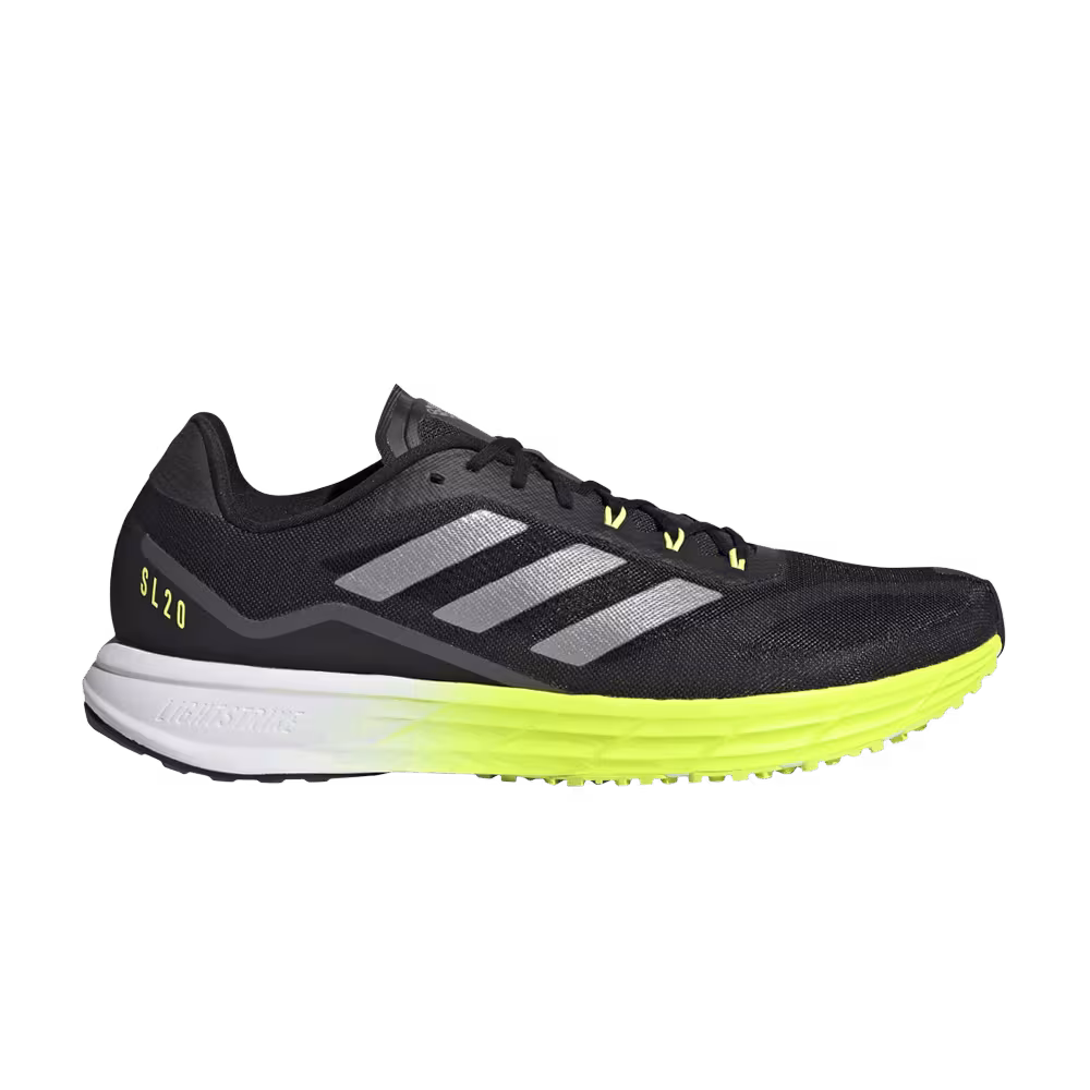 Adidas SL20 Black Solar Yellow