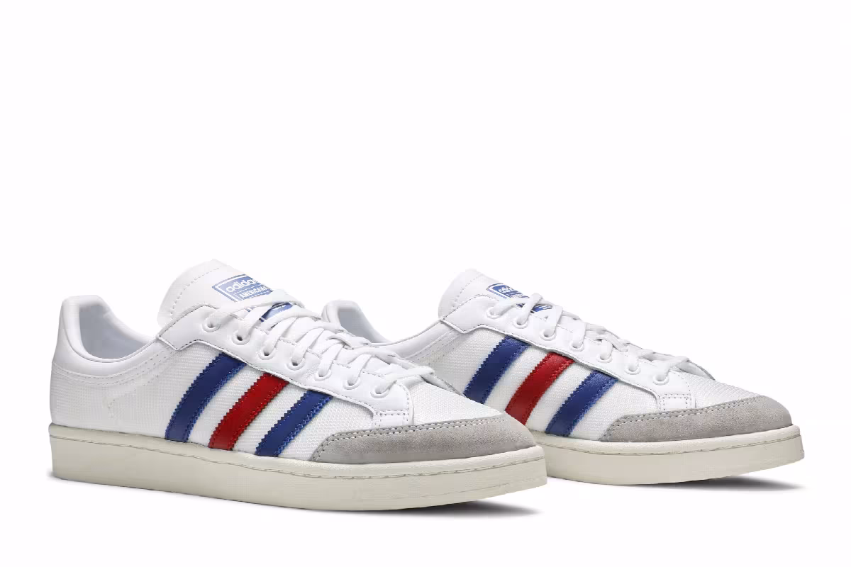 Adidas Americana Low White Royal Scarlet, view 9