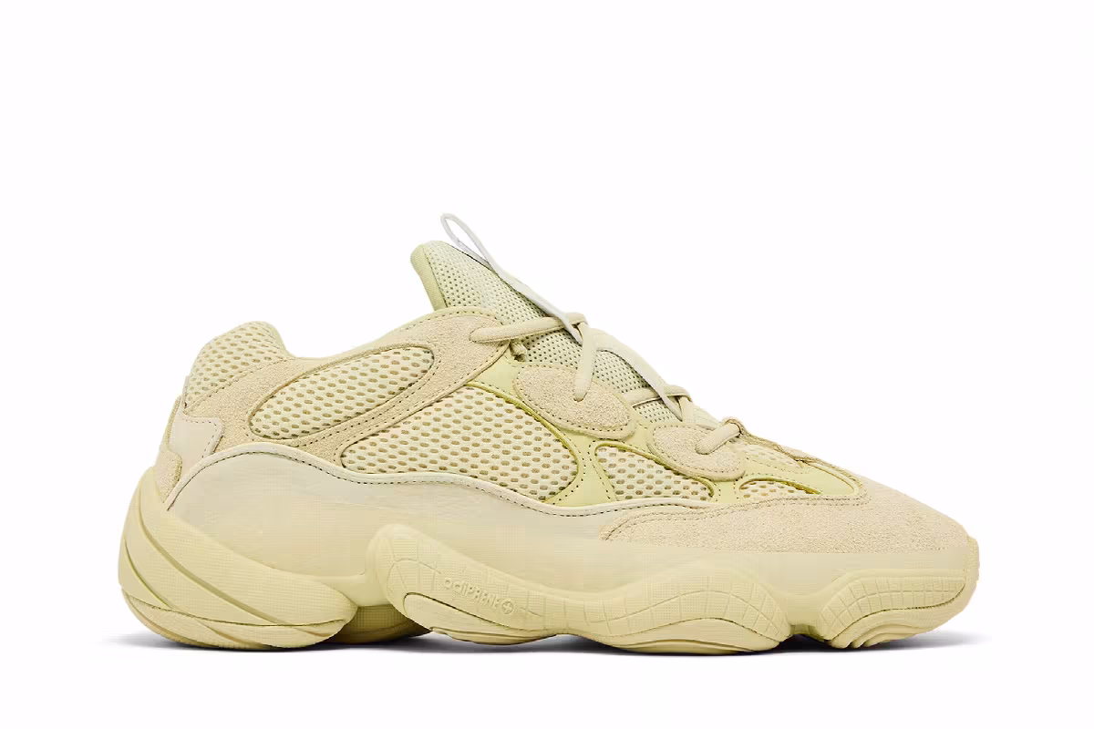 adidas Yeezy 500 Super Moon Yellow 2024, view 2