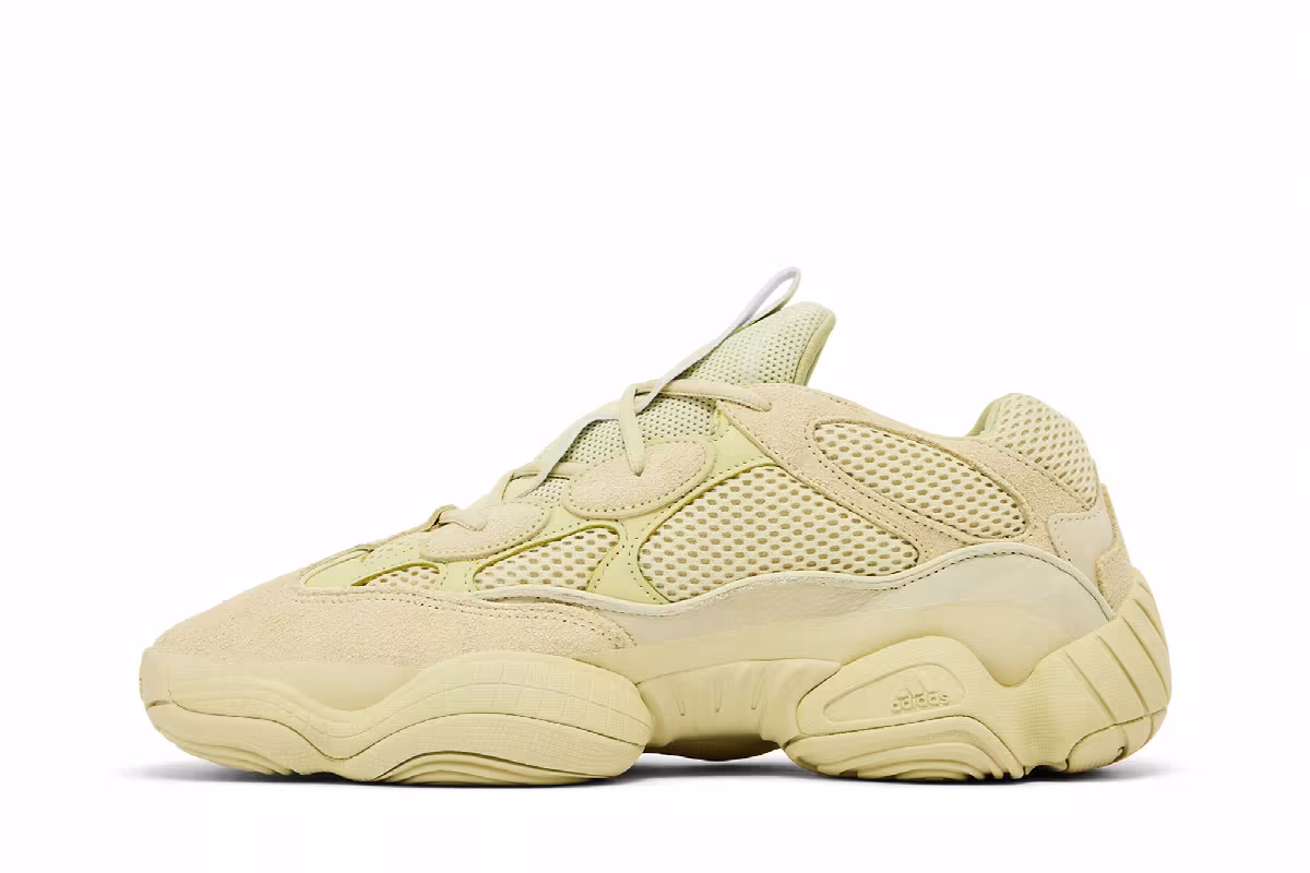 adidas Yeezy 500 Super Moon Yellow 2024, view 4