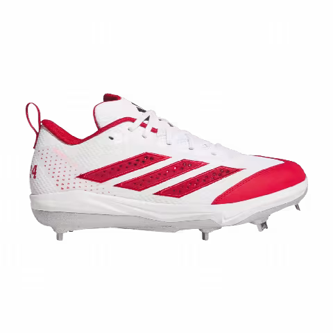 adidas Wmns Softball Adizero Instinct 2.0 'Cloud White Team Power Red Core Black'