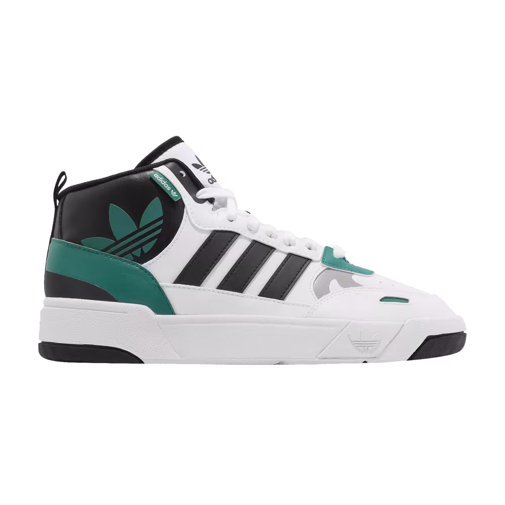 adidas Post Up White Black Green
