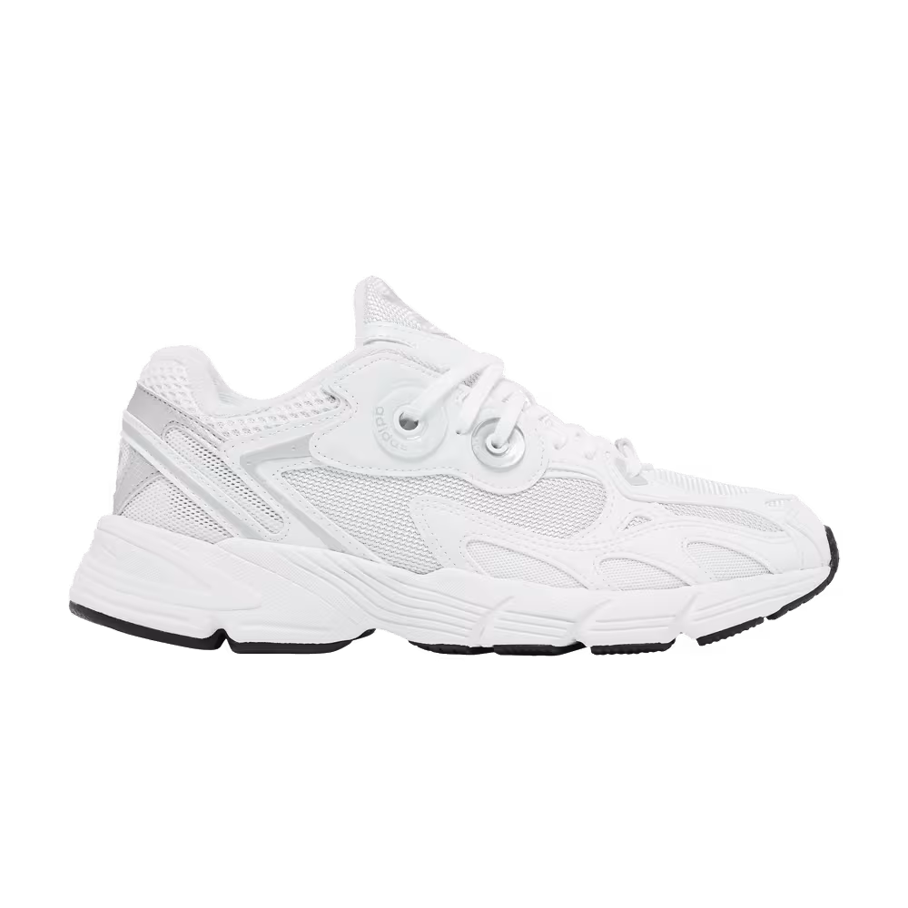 adidas Women's Astir White Silver Metallic