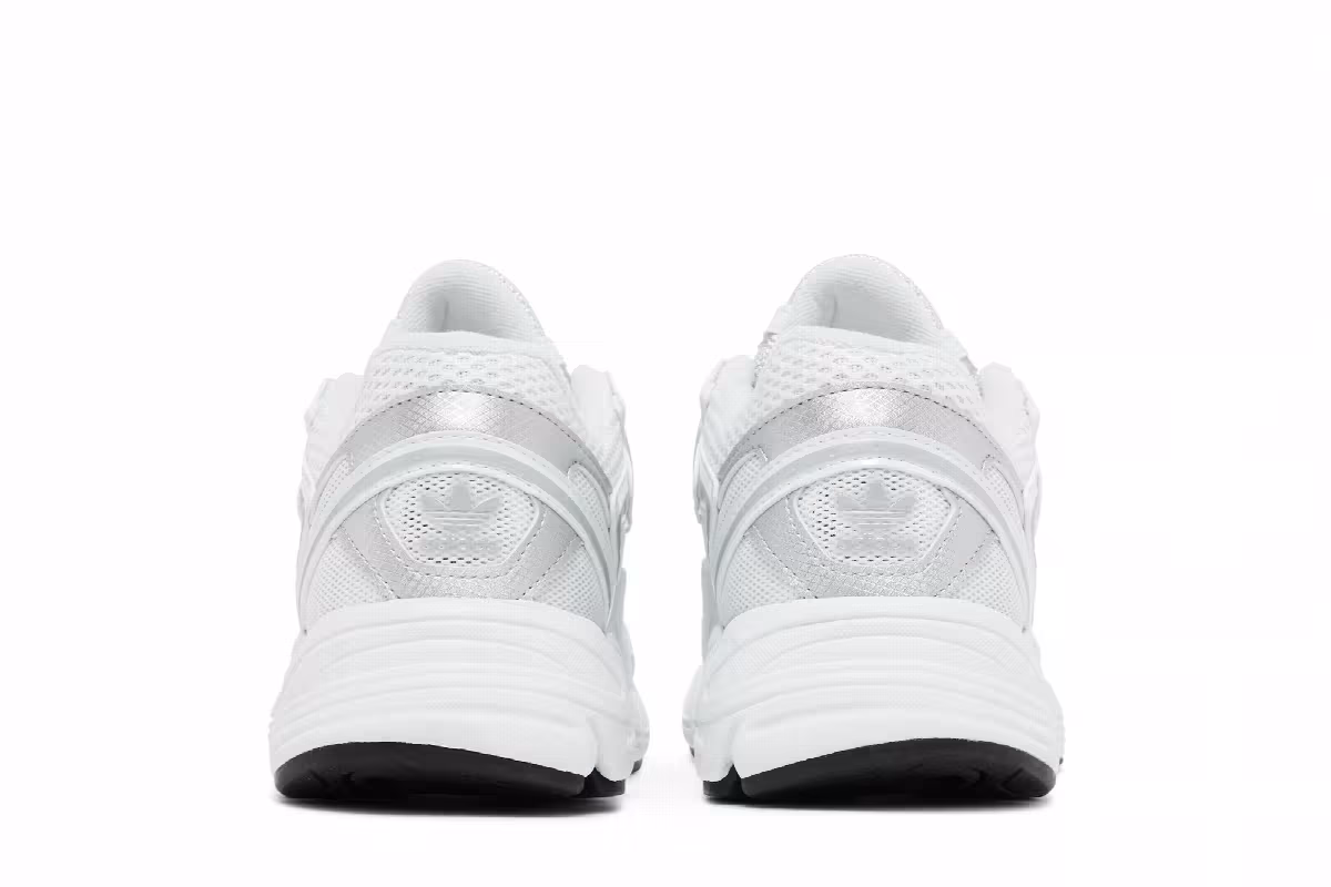 adidas Women's Astir White Silver Metallic, view 7