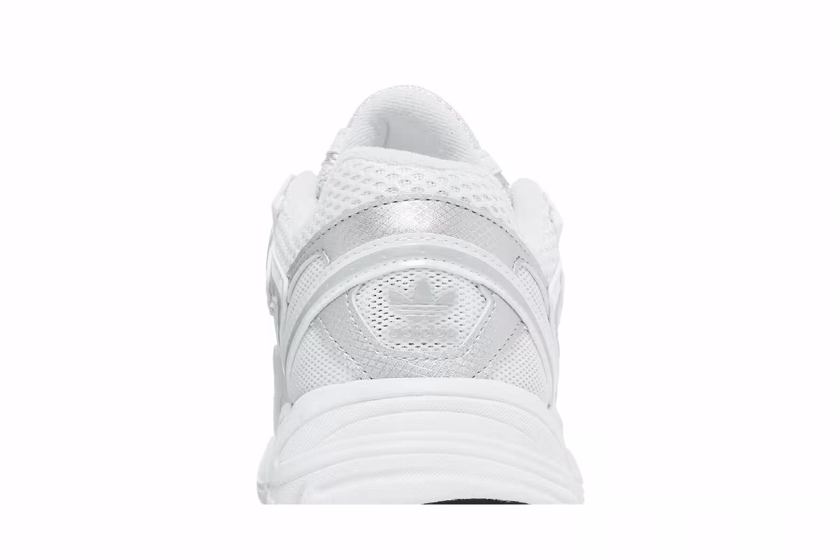 adidas Women's Astir White Silver Metallic, view 8