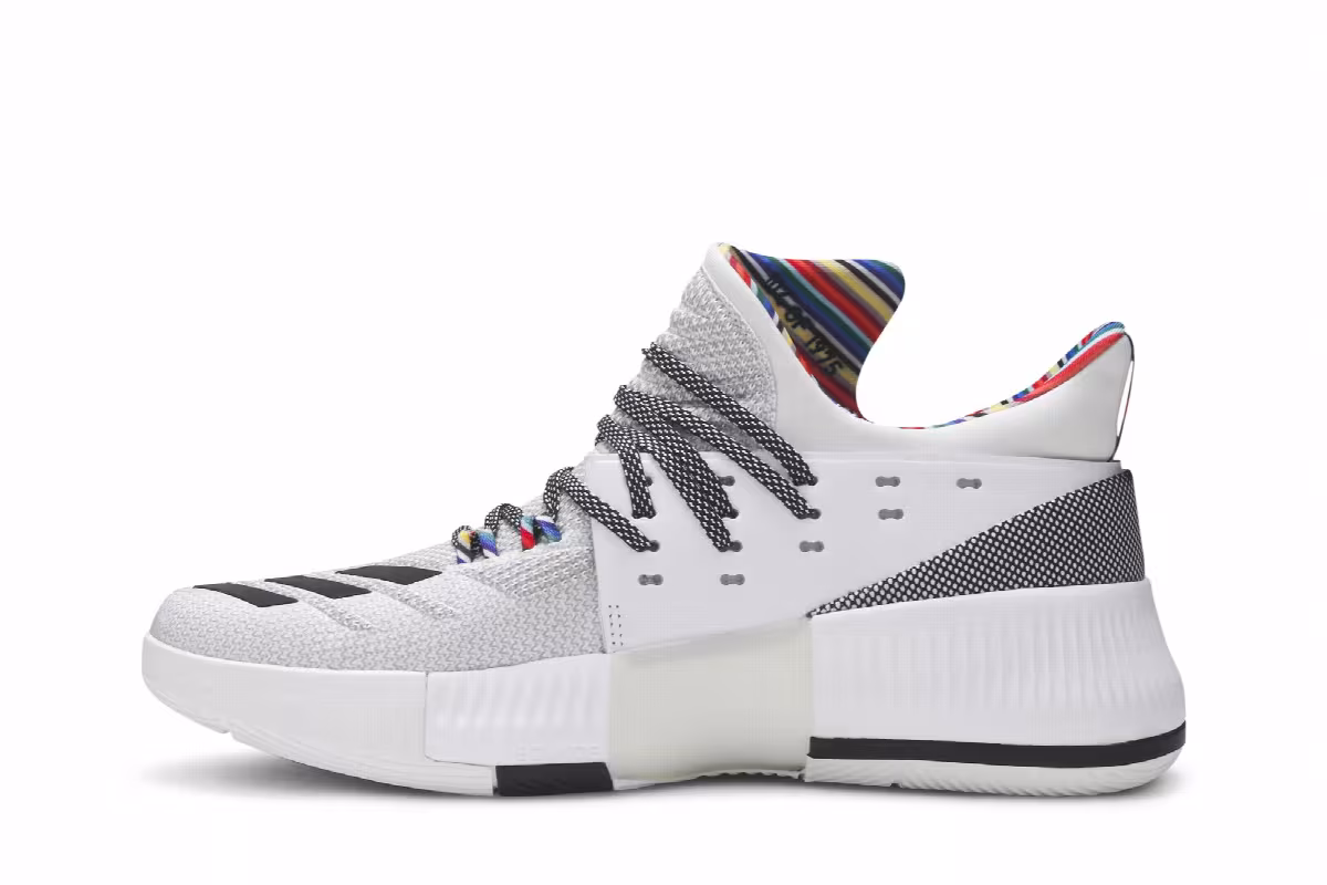adidas D Lillard 3 Black History Month, view 4