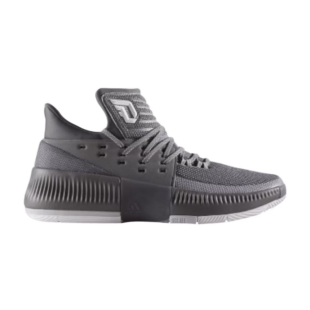 Adidas Dame 3 Grey White