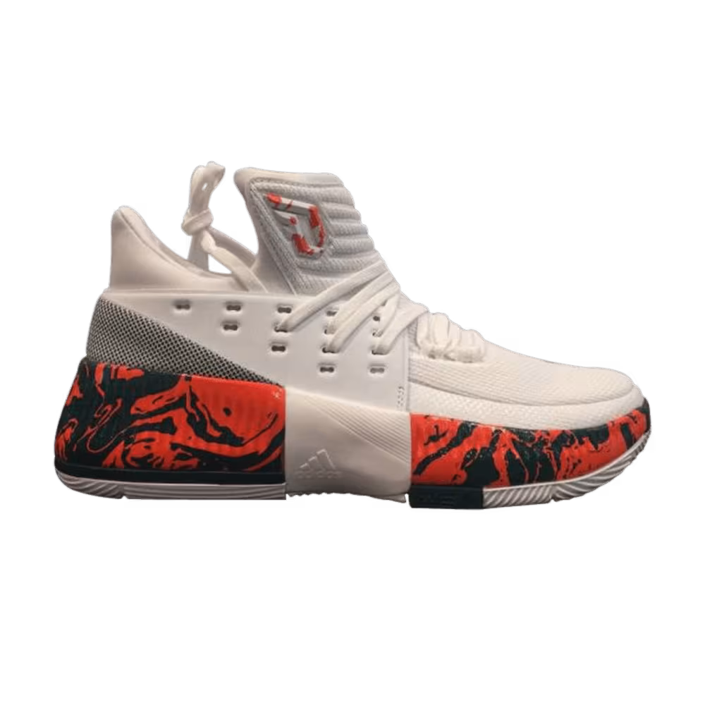 Adidas SM D Lillard 3.0 March Madness Miami Hurricanes