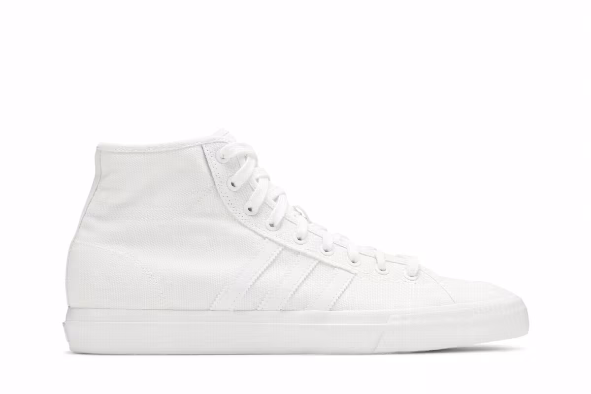 Adidas Matchcourt High RX Triple White, view 2