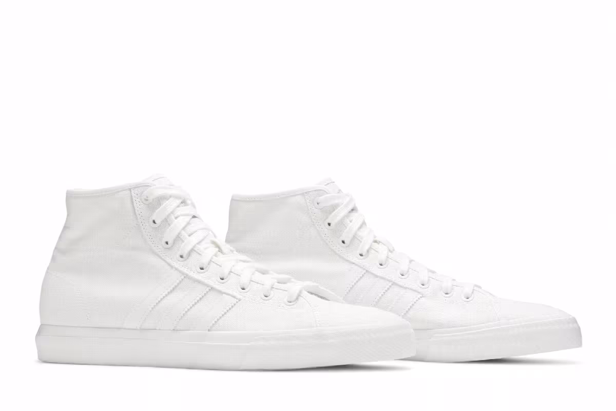 Adidas Matchcourt High RX Triple White, view 9
