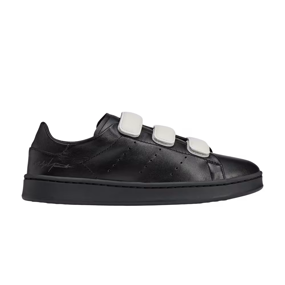 Adidas Y-3 Stan Smith Hook and Loop Black White