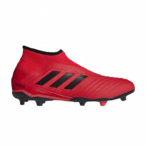 Adidas Predator 19.3 Laceless FG 'Active Red Black'