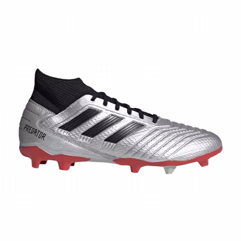 adidas Predator 19.3 FG 'Silver Metallic Red'