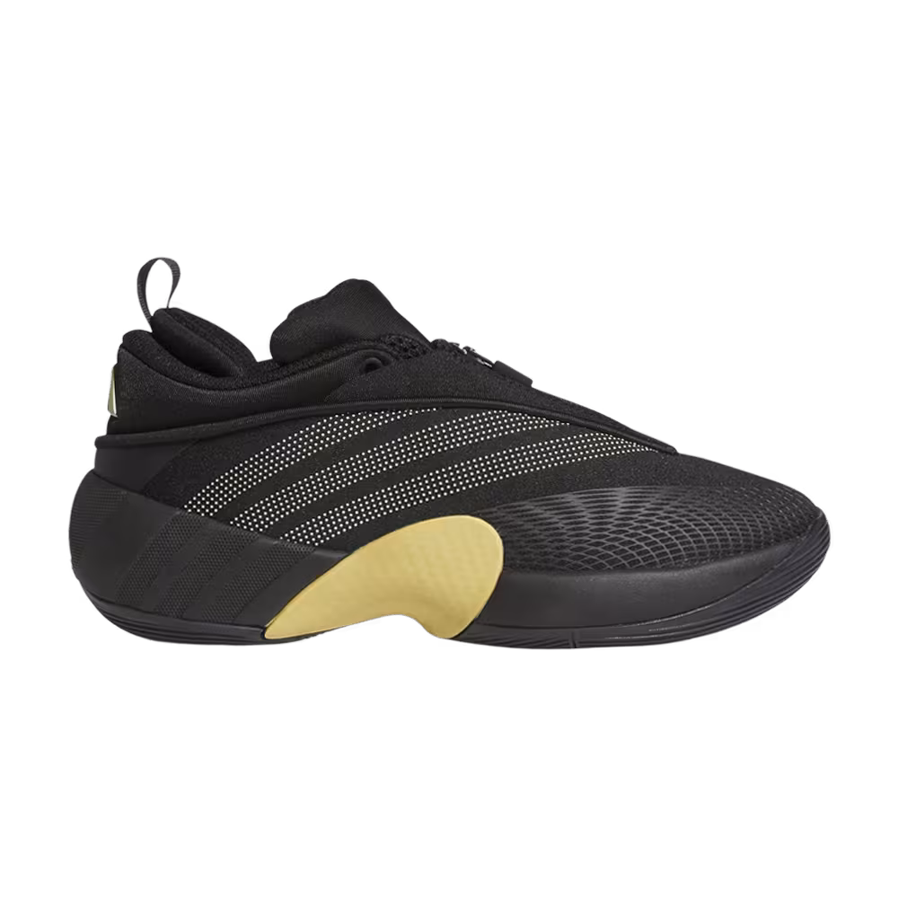 adidas D.O.N. Issue 7 J GS Core Black Gold Metallic