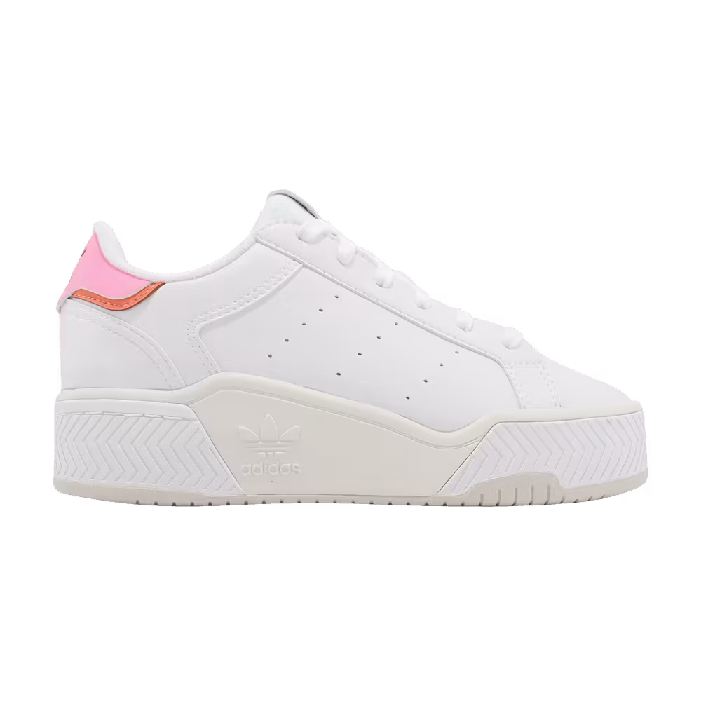adidas Women's Court Tourino Bold White Beam Pink