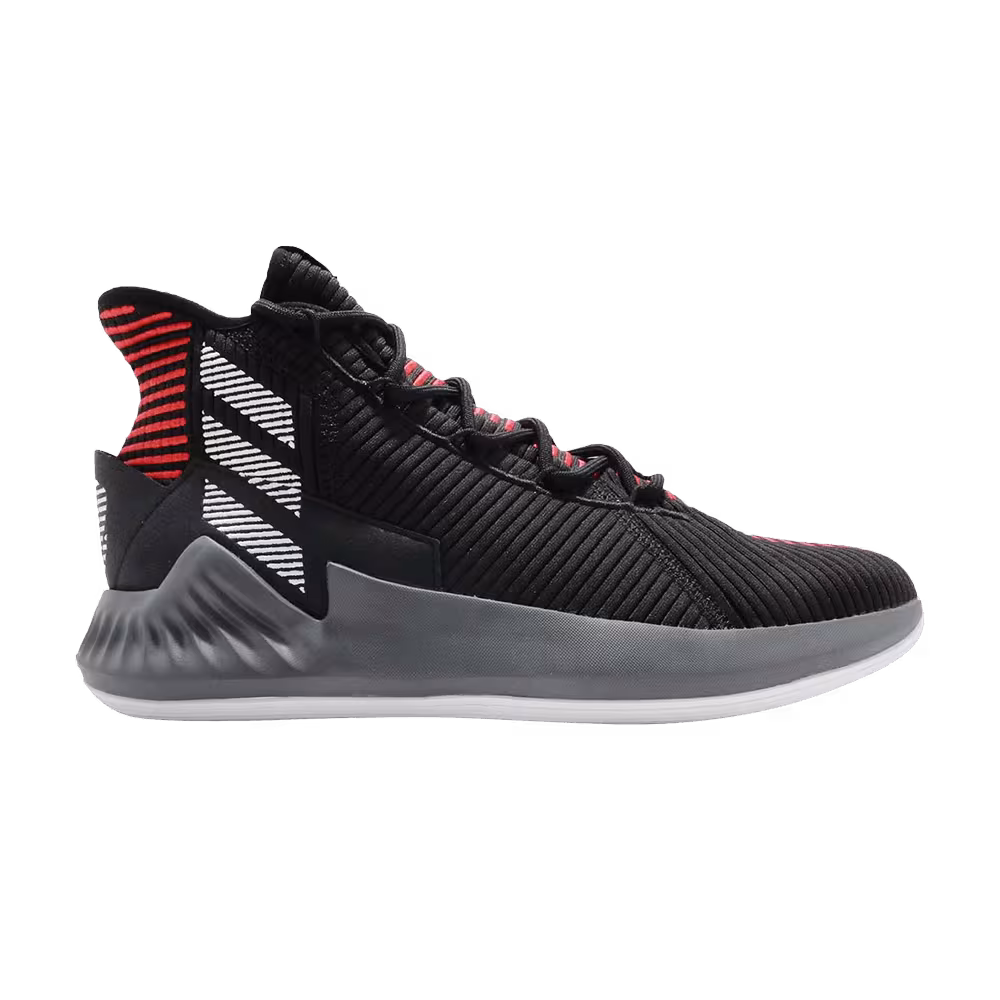 Adidas D Rose 9 Black Scarlet