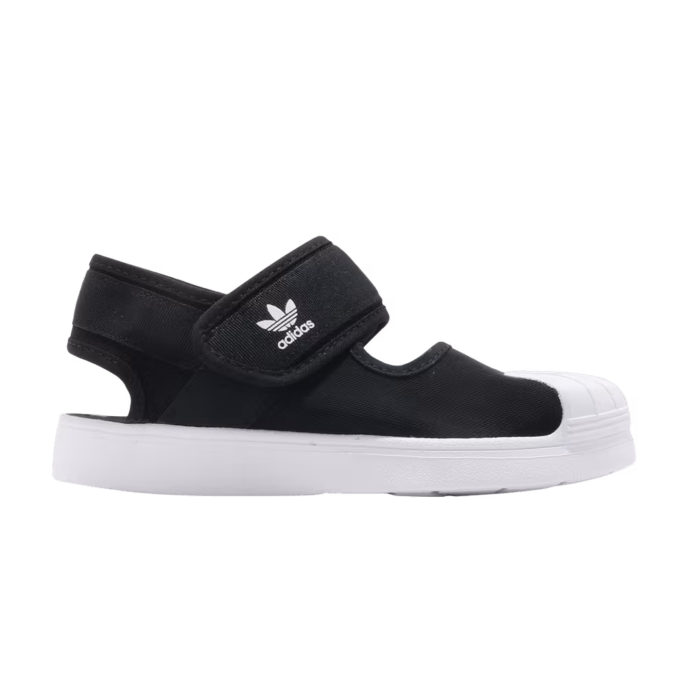 Adidas Superstar 360 Sandals J Black White