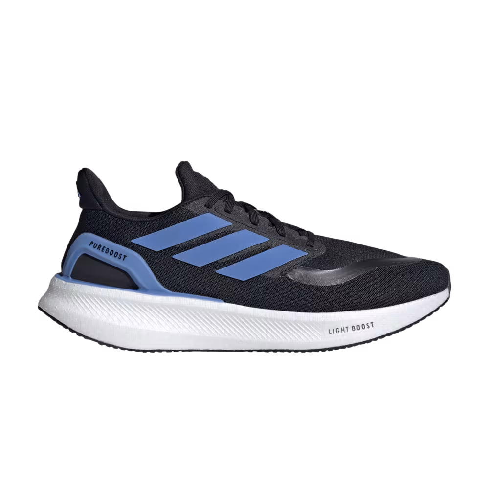 adidas Pureboost 5 Core Black Blue Fusion Footwear White
