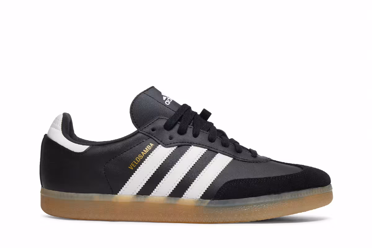 adidas Velosamba Black White, view 2