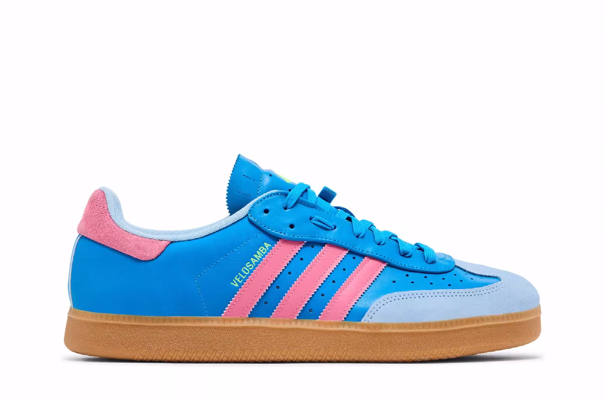 adidas Velosamba Bright Blue Magenta, view 2