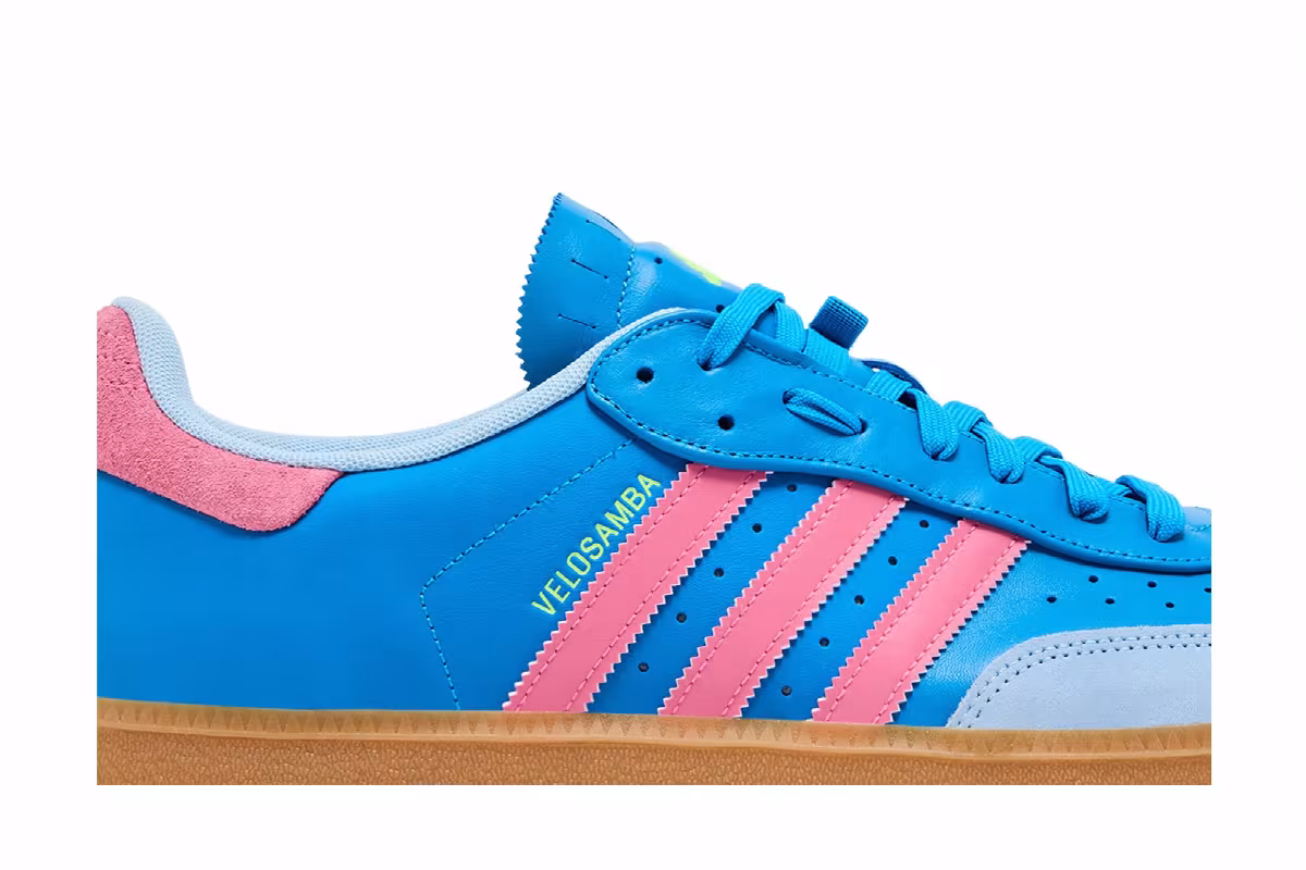 adidas Velosamba Bright Blue Magenta, view 3