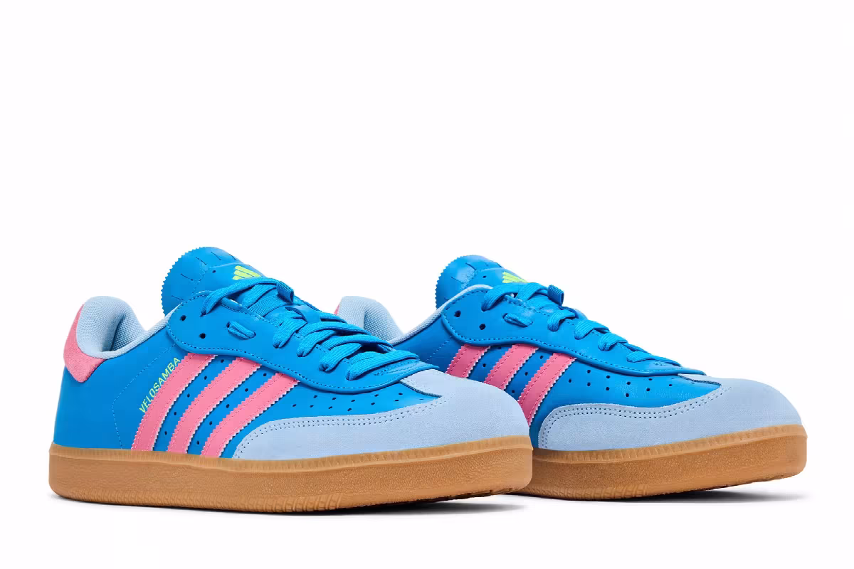 adidas Velosamba Bright Blue Magenta, view 9
