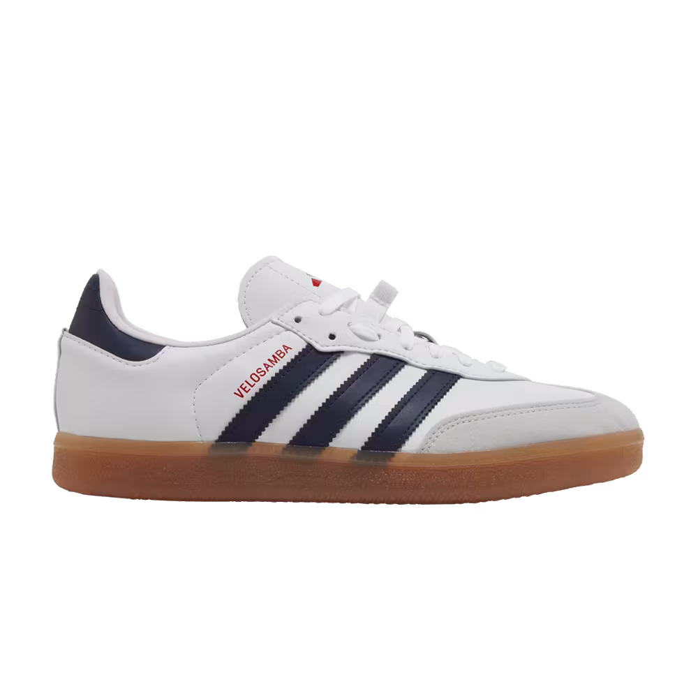 adidas Velosamba White Navy Scarlet