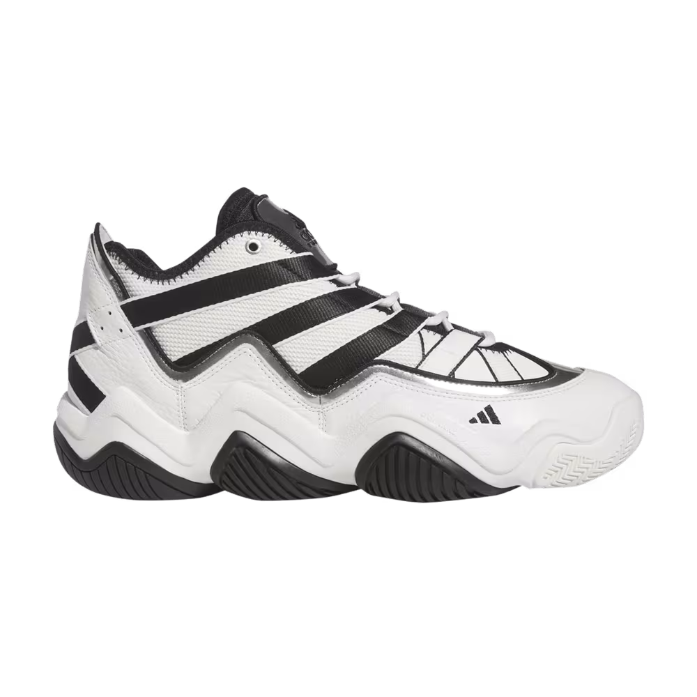 adidas Top Ten 2010 White Black Silver