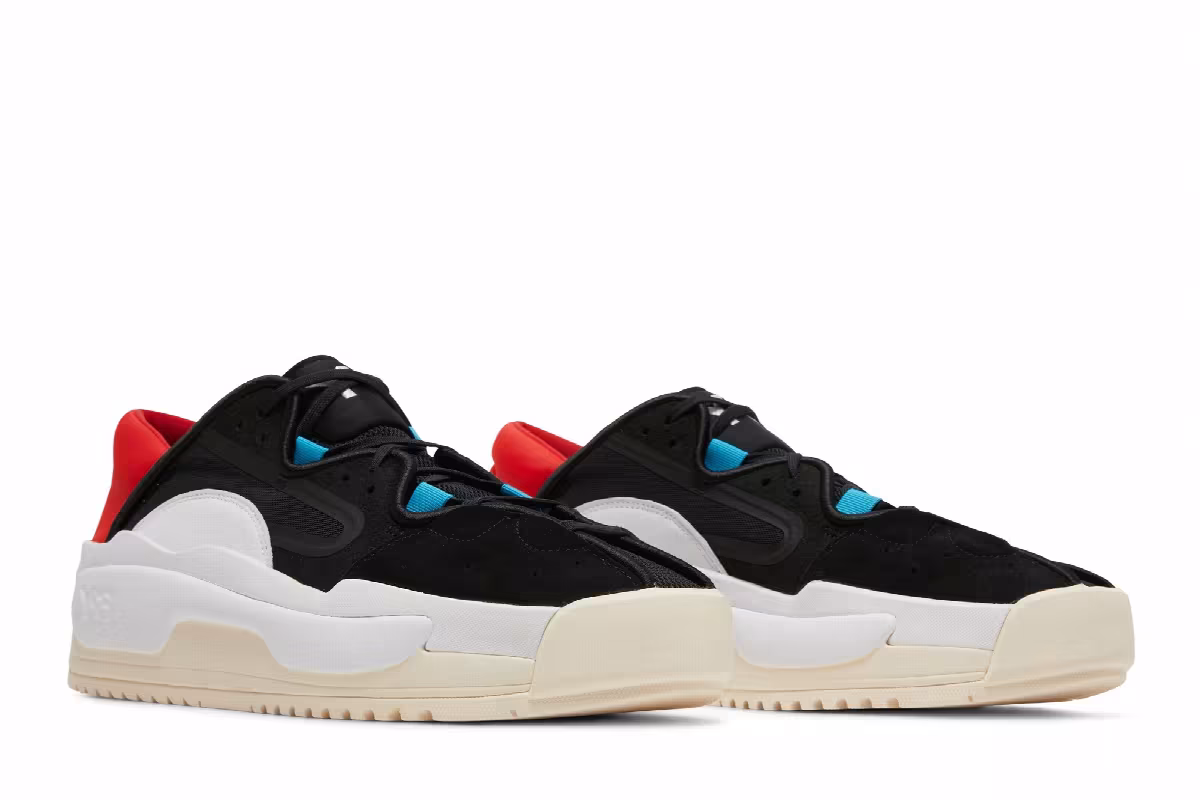Adidas Y-3 Hokori 2 Black Red, view 9